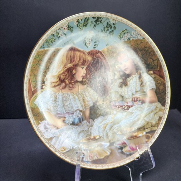 Best Friends by Sandra Kuck Collectors Plate - Sugar and Spice 1993 - Picture 2 of 6